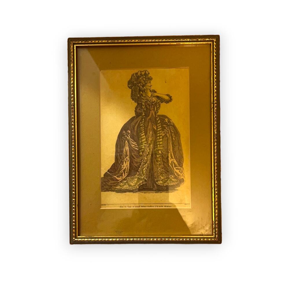 Vintage Print - Illustration from the Gallery of French Fashions and Costumes